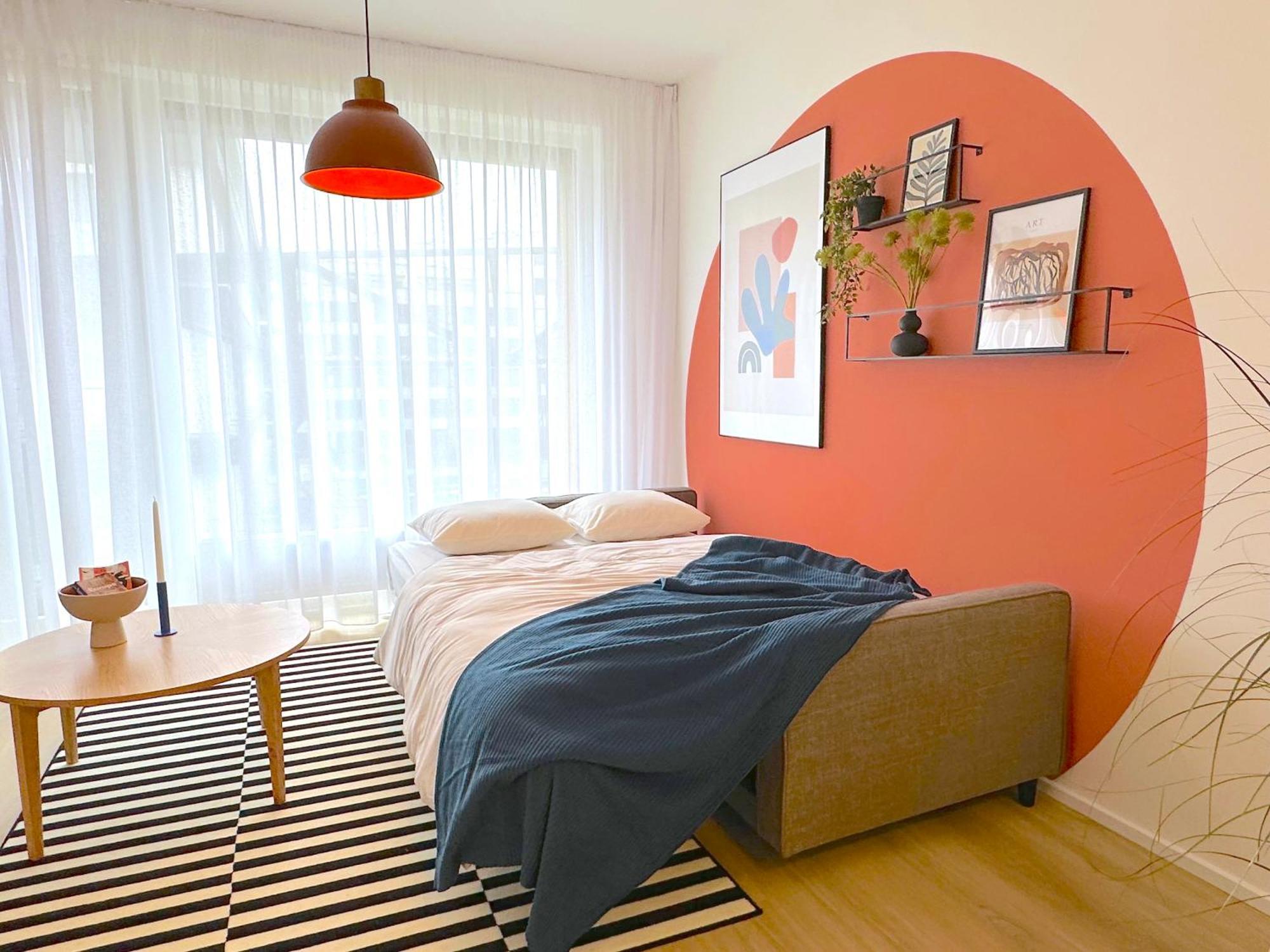 Design Apartment - Balcony, Free Parking, Yoga, 10 Mins To Center, By Gravity Prága Kültér fotó