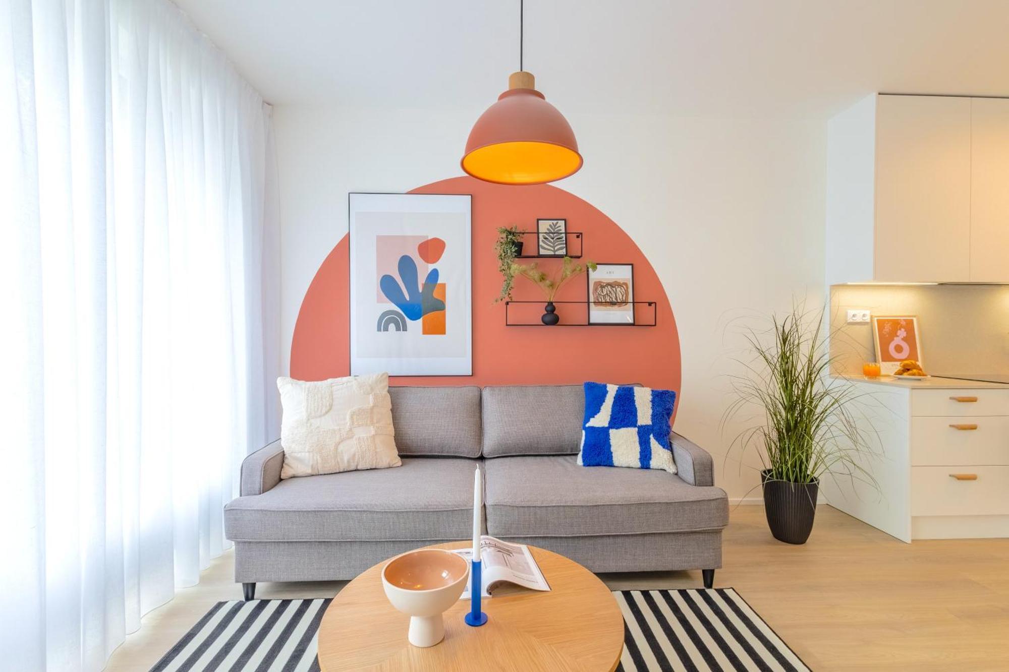 Design Apartment - Balcony, Free Parking, Yoga, 10 Mins To Center, By Gravity Prága Kültér fotó