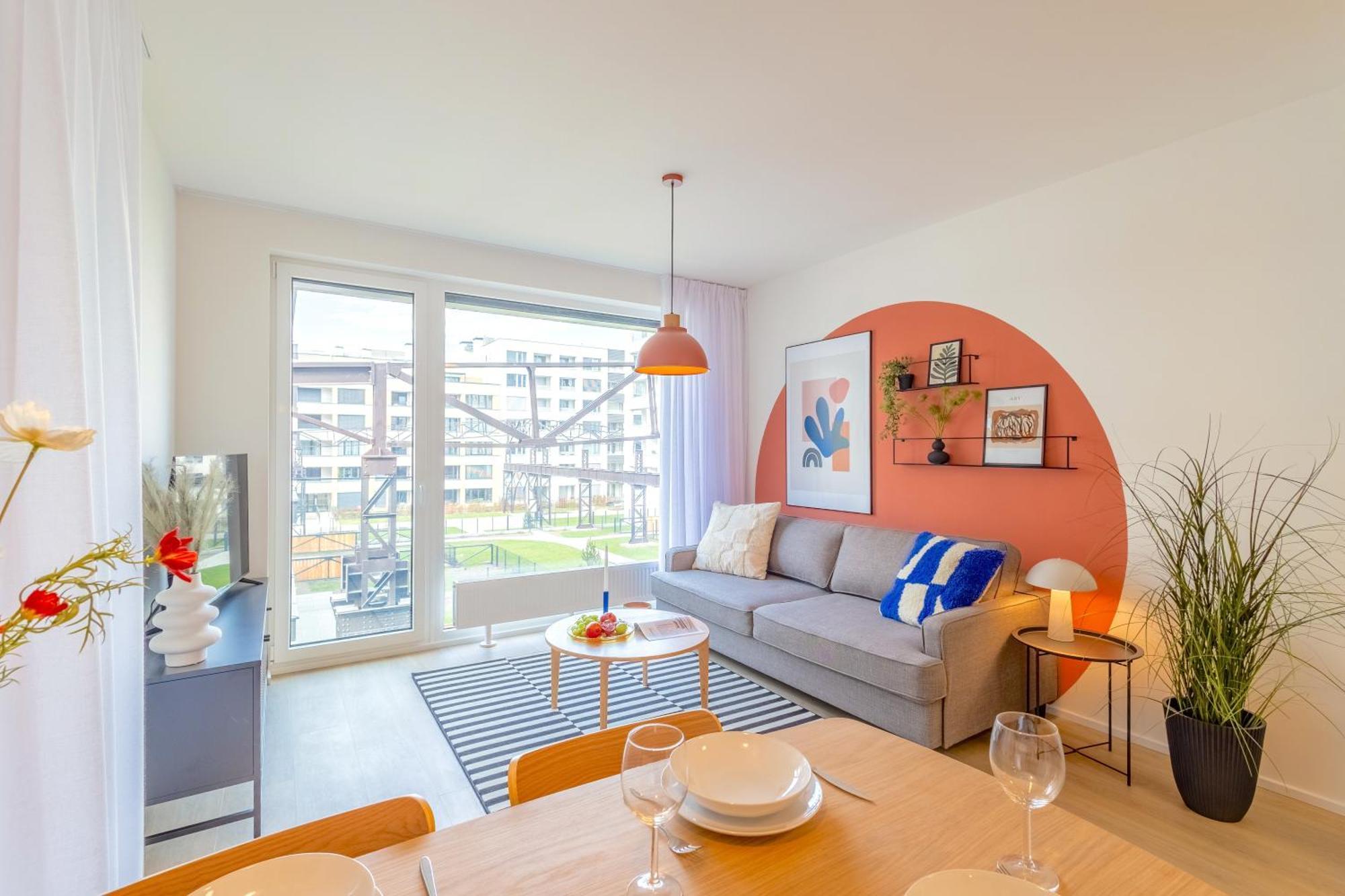 Design Apartment - Balcony, Free Parking, Yoga, 10 Mins To Center, By Gravity Prága Kültér fotó